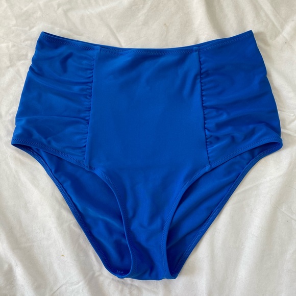 aerie Other - Blue Aerie high waisted bikini bottoms